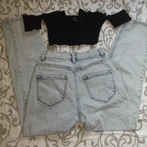 Fashion Nova mom jeans